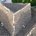 Tile Roof in Tampa Florida with significant wind damage to tiles